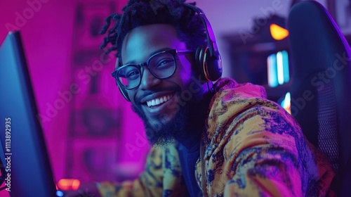 The Smiling Gamer in Action
