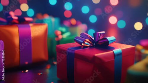 The Colorful Wrapped Gift