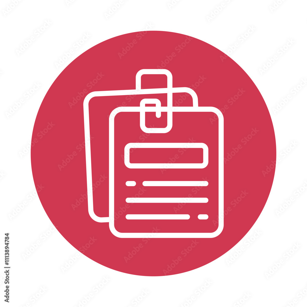 Paper Clip Vector Glyph Cricle Icon.Eps file 10 Paper Clip Vector Glyph Cricle Icon.Eps file 10