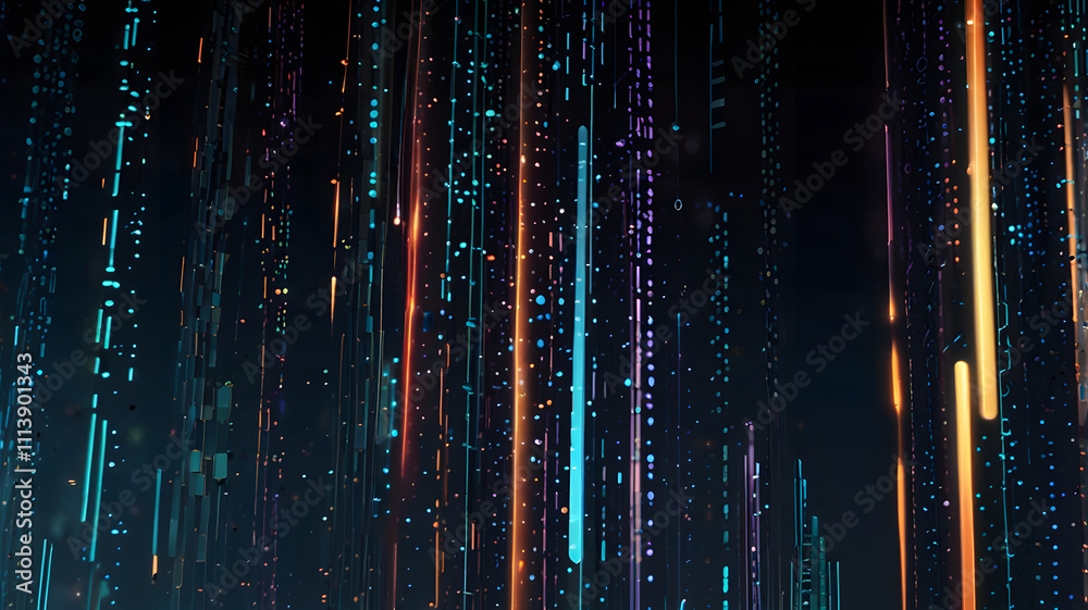 Abstract digital data background Abstract digital data background