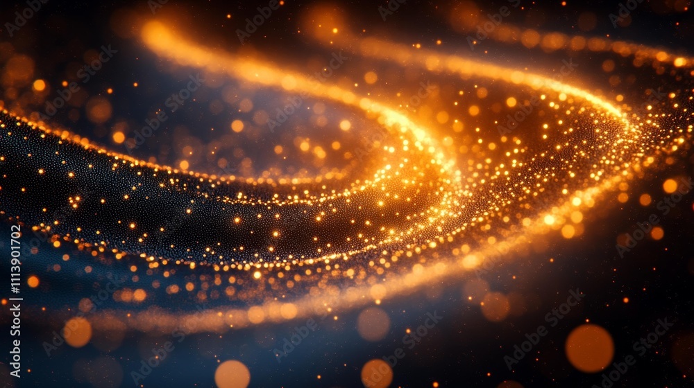 Obraz premium Subtle Dotted Patterns for New Year Theme. Generative AI