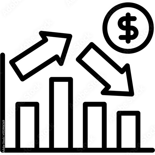 Market Volatility Icon