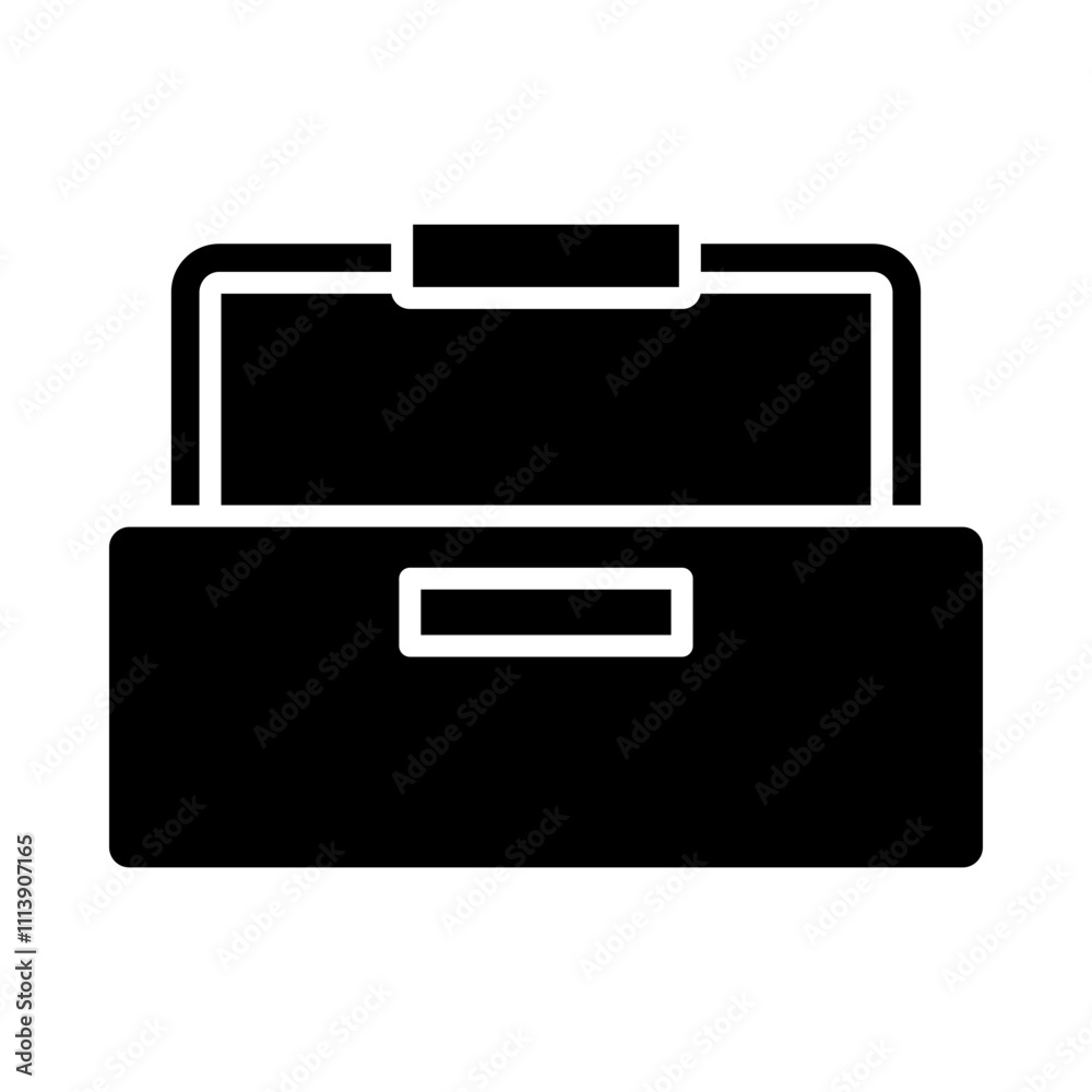 Toolbox glyph icon