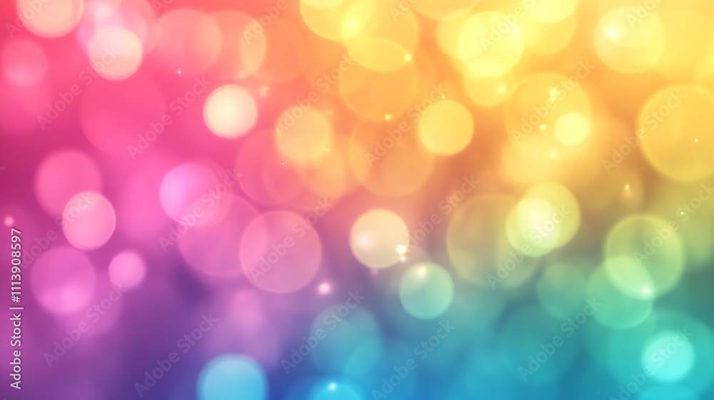 A blurred background of out-of-focus, colorful lights. A blurred background of out-of-focus, colorful lights.