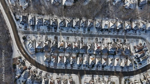Breathtaking drone footage captures the serene beauty of Waterloo blanketed in snow