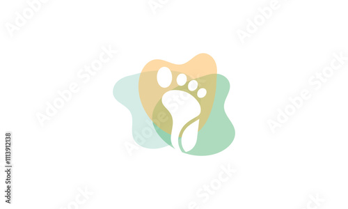 foot care logo, foot care therapy, foot spa logo, footcare clinic logo, podiatry Reflexology logo design