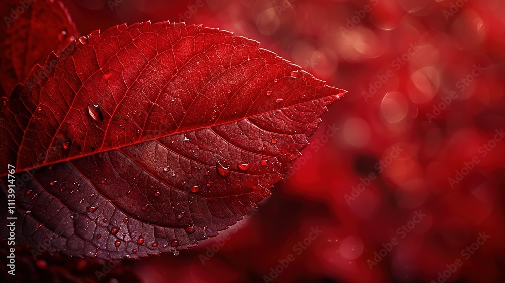 Fototapeta premium Leaves, texture. filamentous