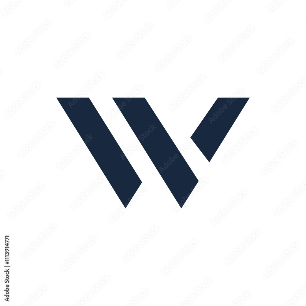 Letter W logo design vector illustration Letter W logo design vector illustration