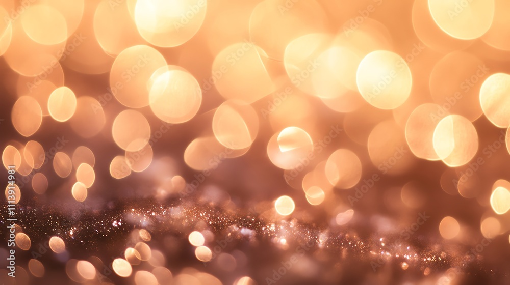 Obraz premium A sparkly, bokeh background.