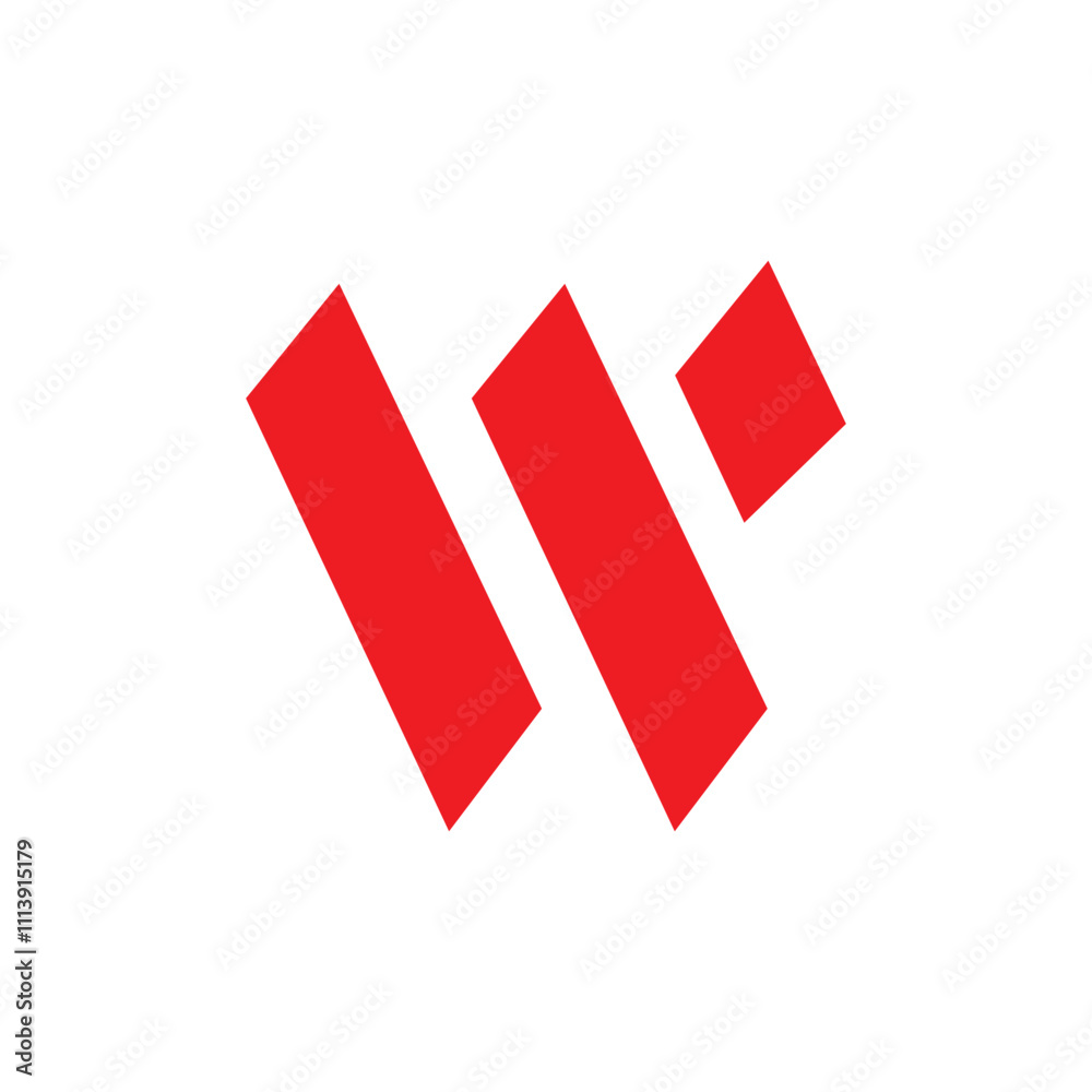 Letter W logo design vector illustration Letter W logo design vector illustration