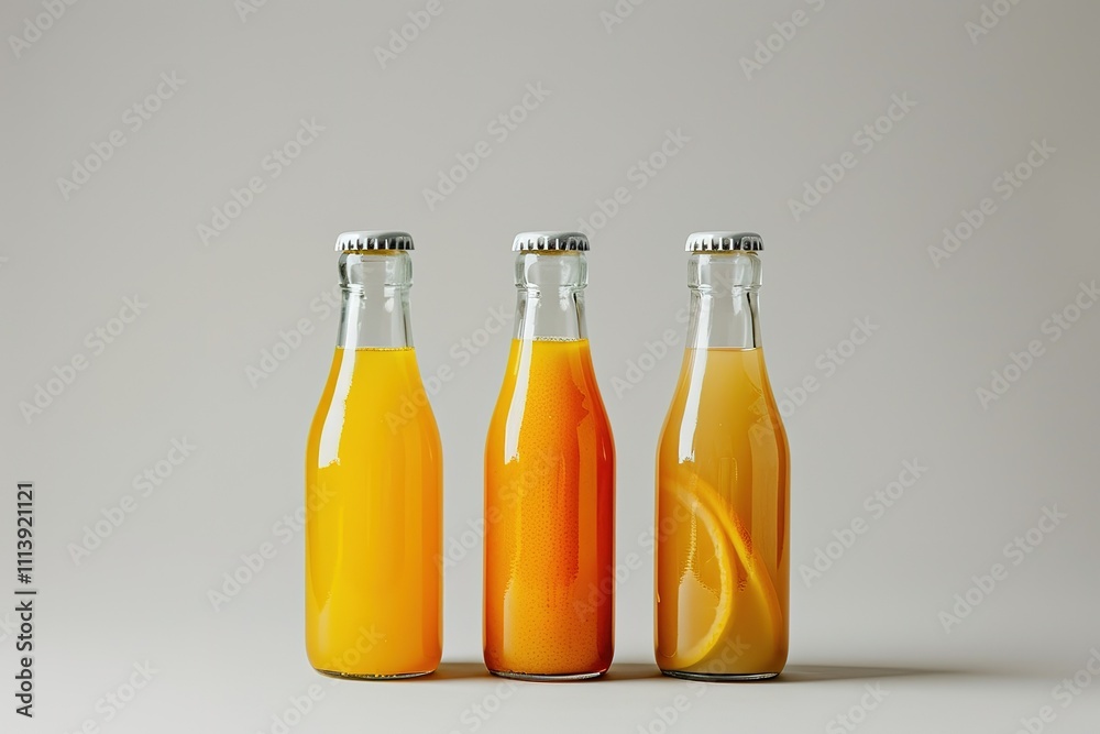 Juice Bottle Mock-Up - Three Bottles
Juice Bottle Mock-Up - Three Bottles