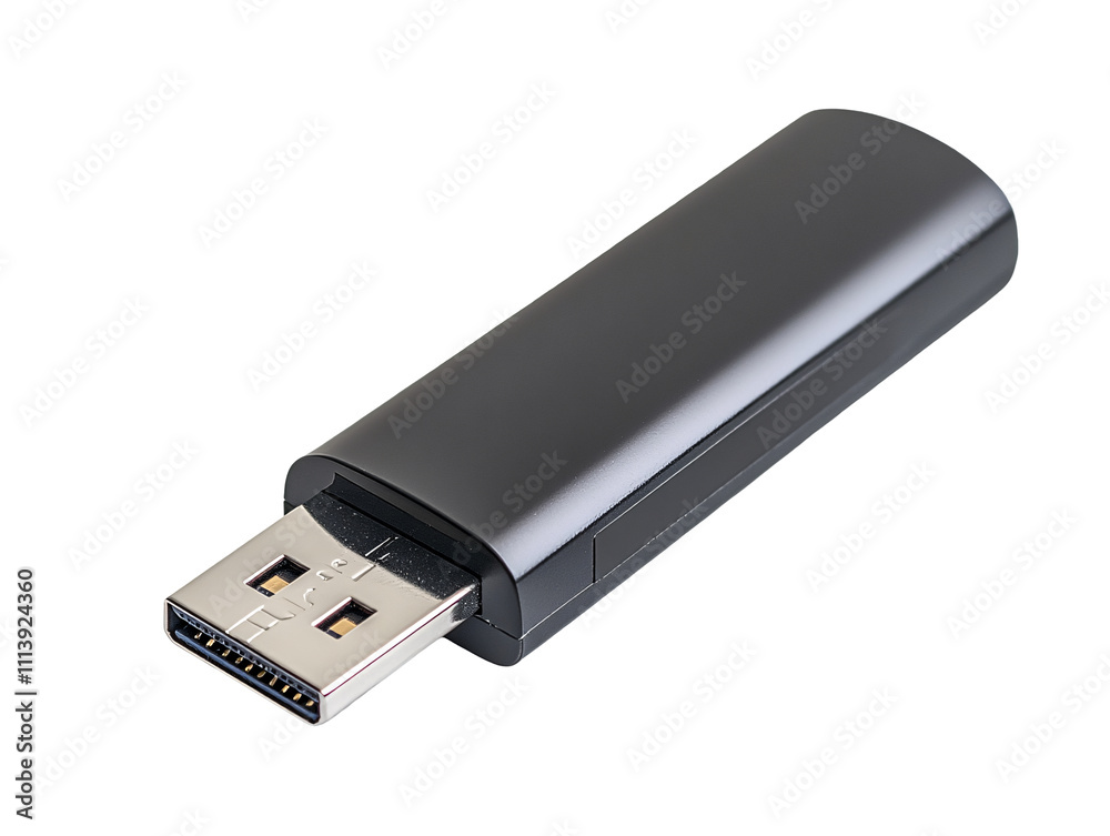 a black usb flash drive a black usb flash drive