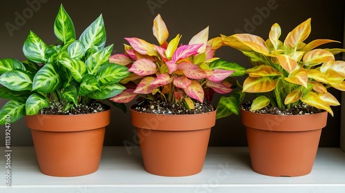 Grouping houseplants together to create a microclimate and retain moisture