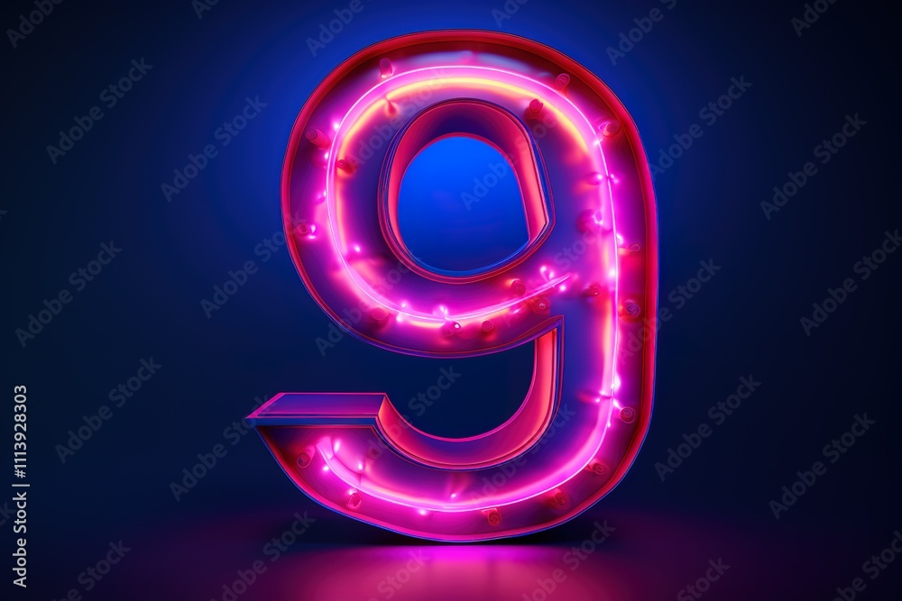 3d render, abstract number ten glowing in the dark with pink blue neon light. Digital symbol 10
3d render, abstract number ten glowing in the dark with pink blue neon light. Digital symbol 10