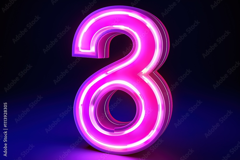 number 8 of luxury glow festive pink shining alphabet isolated on solid black background - 3D illustration of symbols
number 8 of luxury glow festive pink shining alphabet isolated on solid black background - 3D illustration of symbols