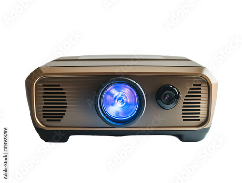 a close up of a projector