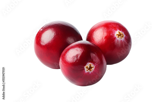 a group of cranberries