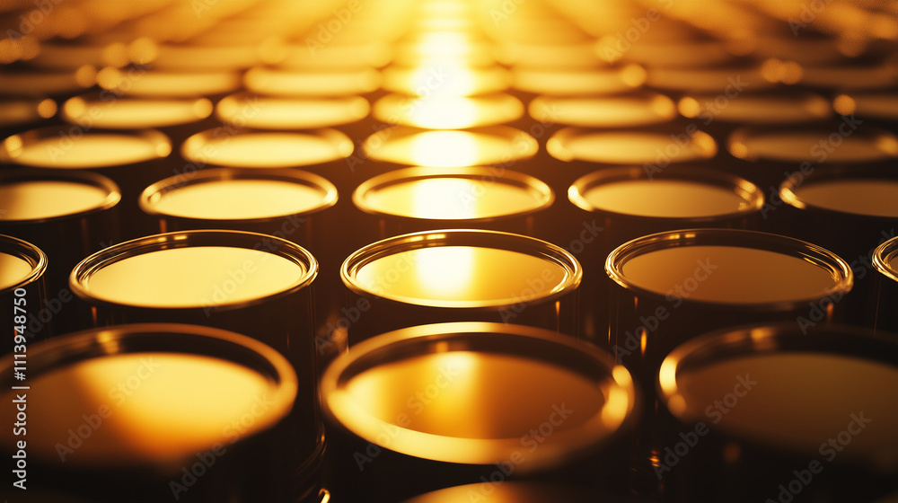 Oil barrels stacked in rows, symbolizing the global reliance on fossil fuels and the need for sustainable energy solutions. Oil barrels stacked in rows, symbolizing the global reliance on fossil fuels and the need for sustainable energy solutions.
