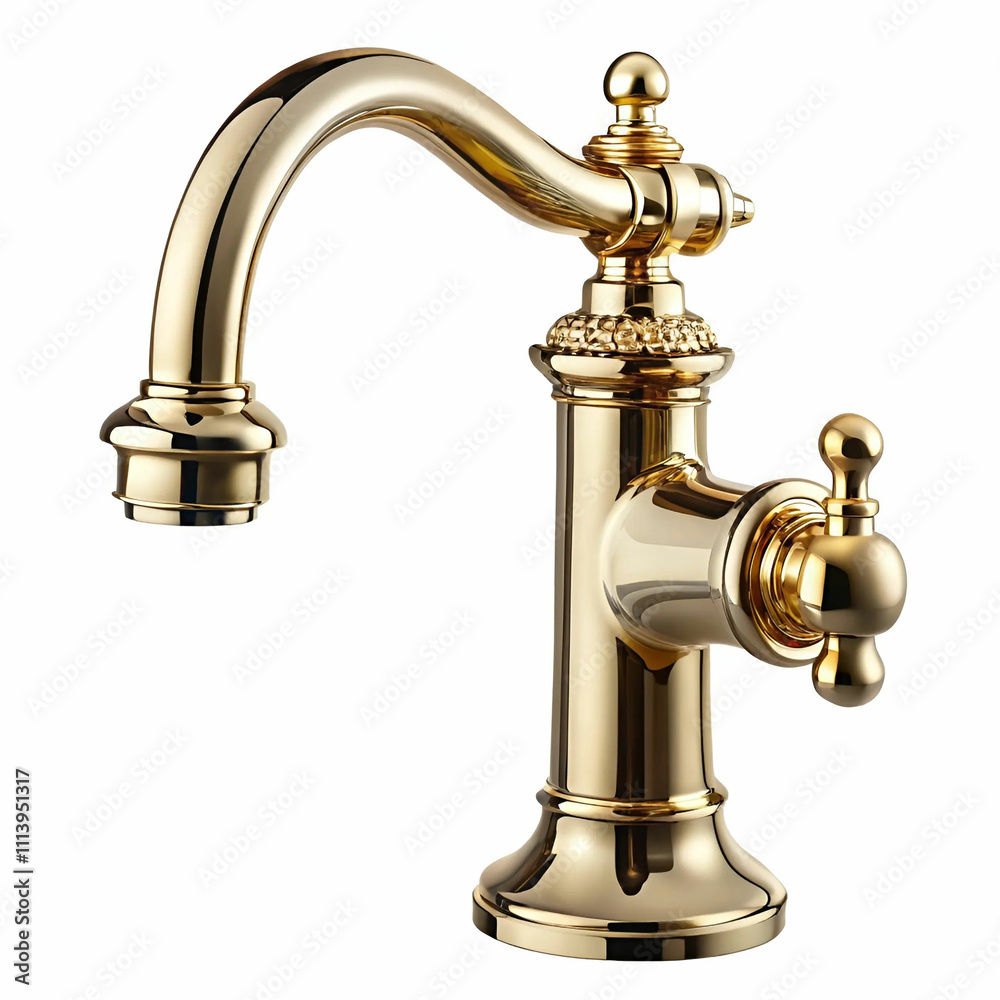 A stylish, modern faucet with a sleek design and polished finish, A stylish, modern faucet with a sleek design and polished finish,
