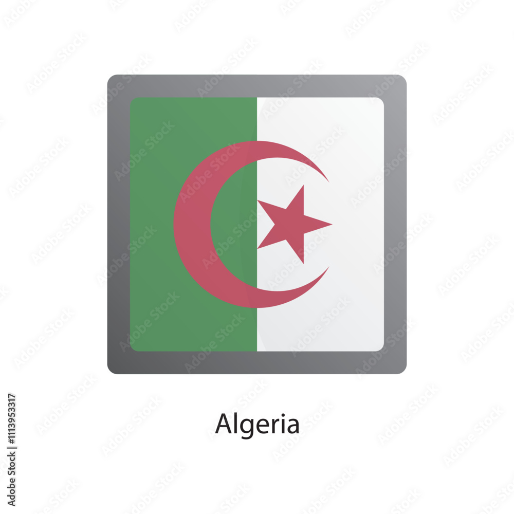Flat square icon of Alderney flag. Simple vector illustration. Flat square icon of Alderney flag. Simple vector illustration.