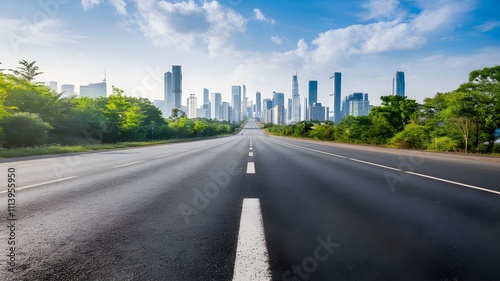 road in the countryside