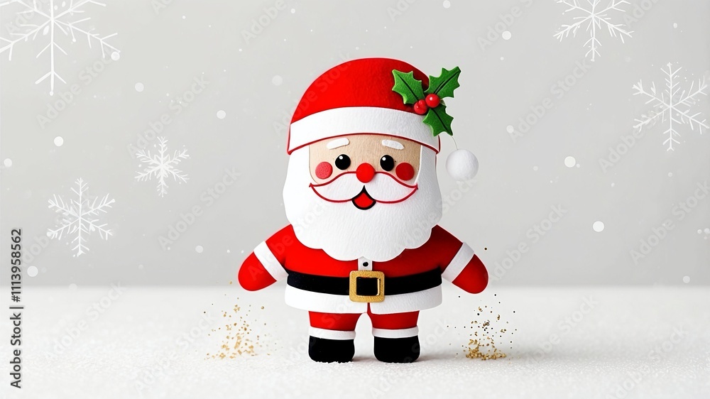 santa claus and snowman santa claus and snowman