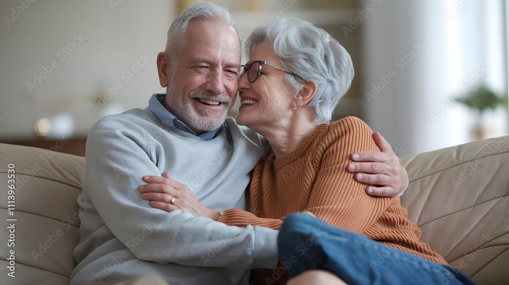 A Joyful Senior Couple Embracing Retirement and Vitality A Joyful Senior Couple Embracing Retirement and Vitality