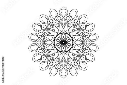 Mandala Design with Beautiful Work