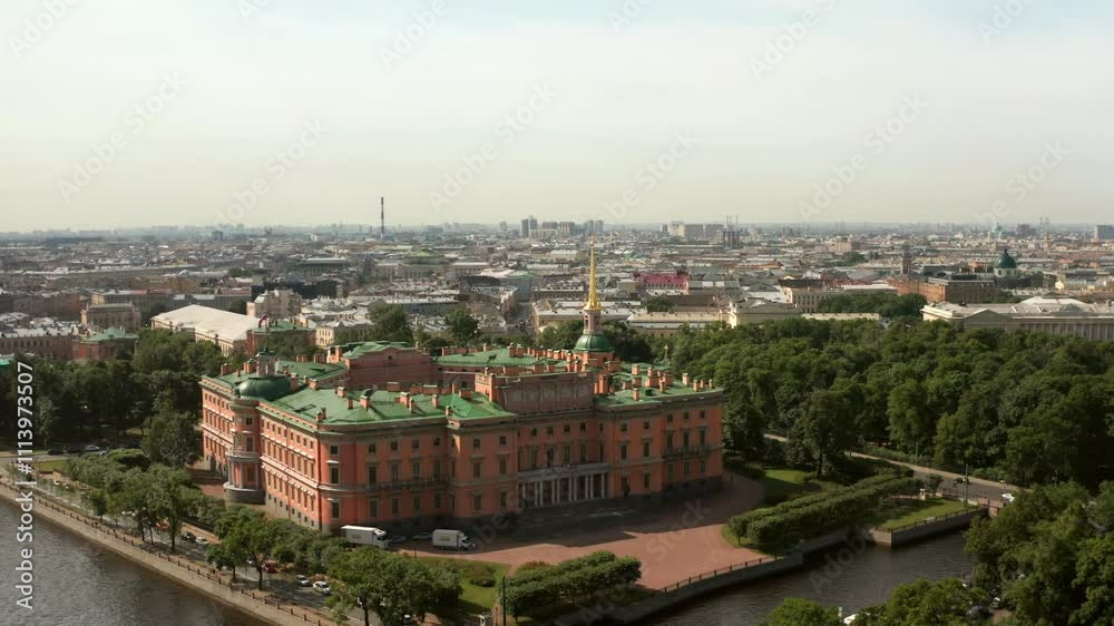 Aerial View of Historic Saint Petersburg Aerial View of Historic Saint Petersburg