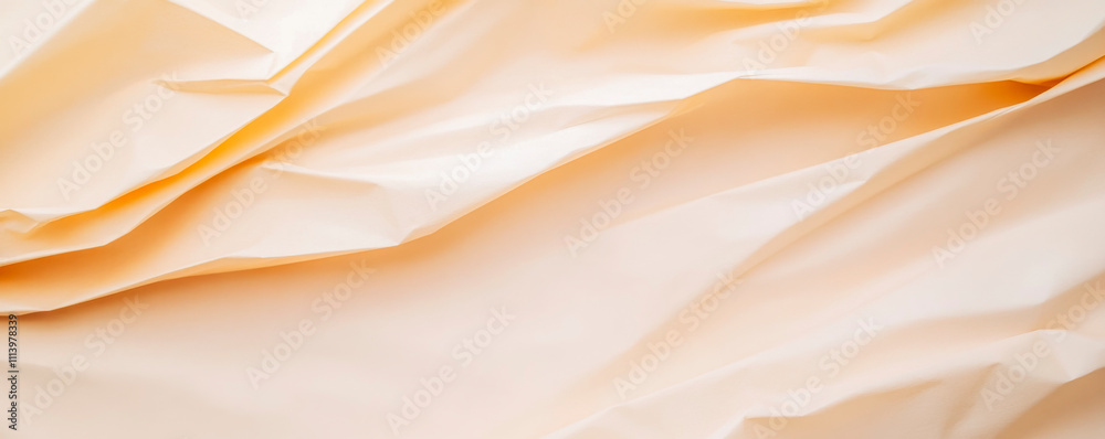 Obraz premium Elegant Beige Silk Fabric Texture Background for Luxury Design