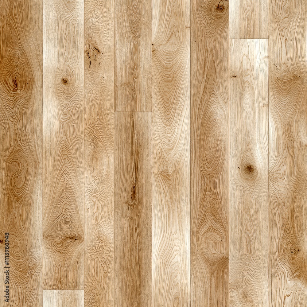 Seamless Light Oak Wood Surface Showing an Even and Smooth Texture Pattern for Background Seamless Light Oak Wood Surface Showing an Even and Smooth Texture Pattern for Background