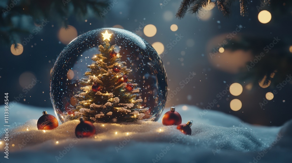 The Christmas Tree Globe The Christmas Tree Globe