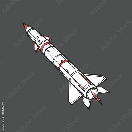 rocket, ballistic missile 