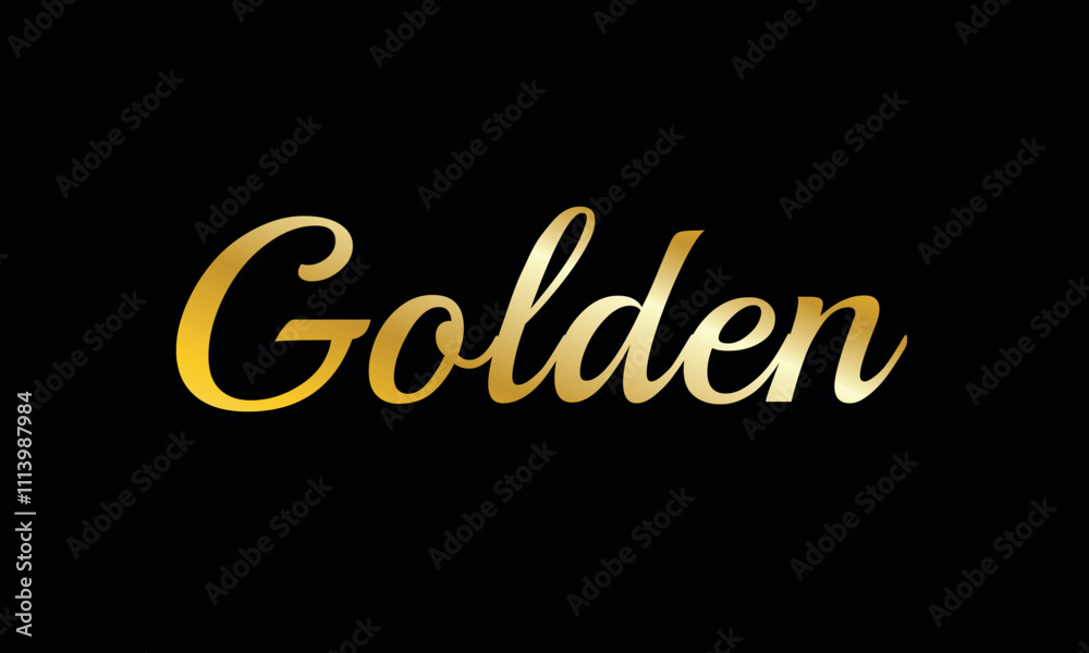 Golden text effect PSD