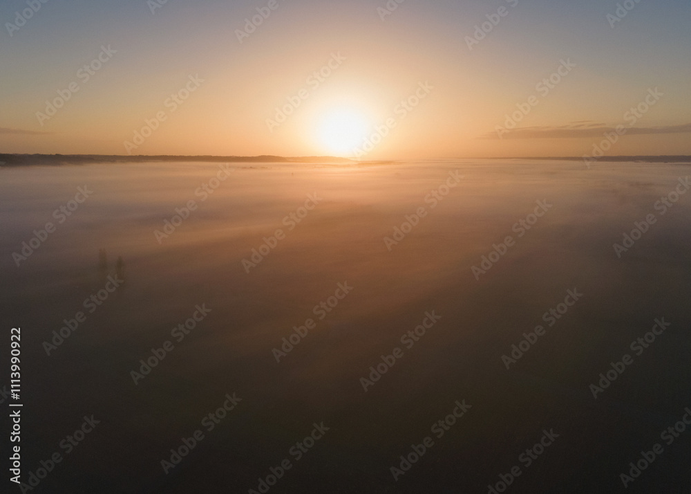 Vol au dessus du brouillard
