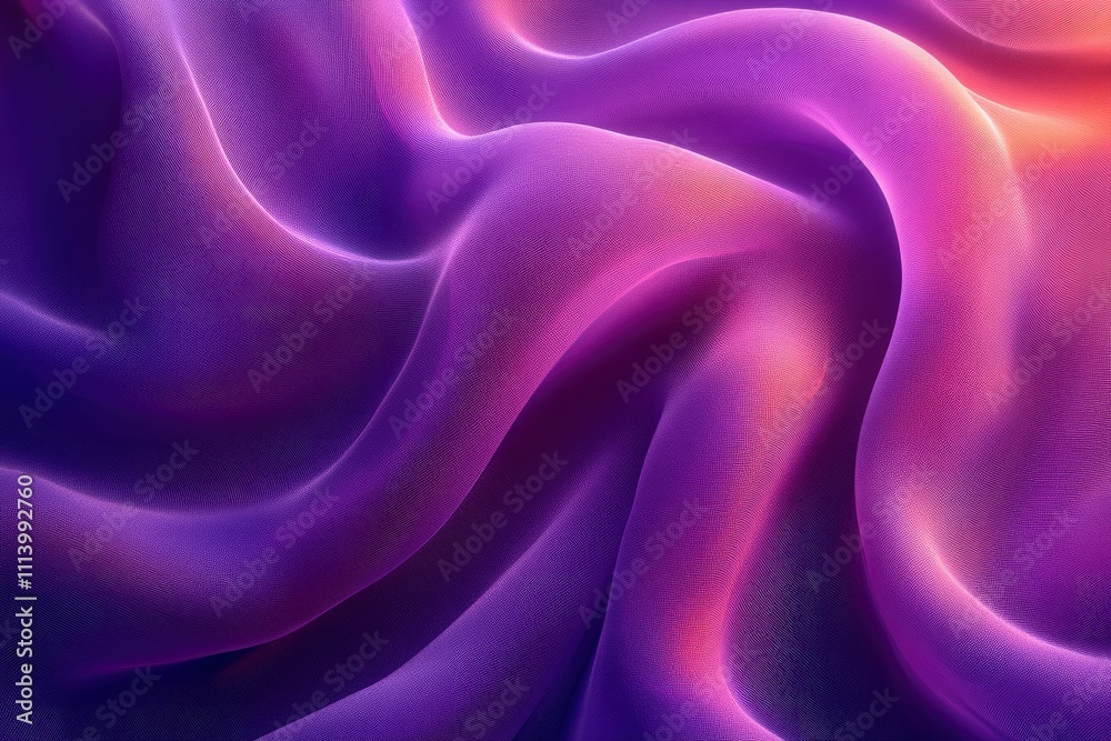 Obraz premium Abstract Purple and Pink Silk Drape Texture Background