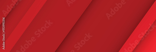 
Abstract red banner background Abstract banner design in shades of red Red wide banner with line pattern