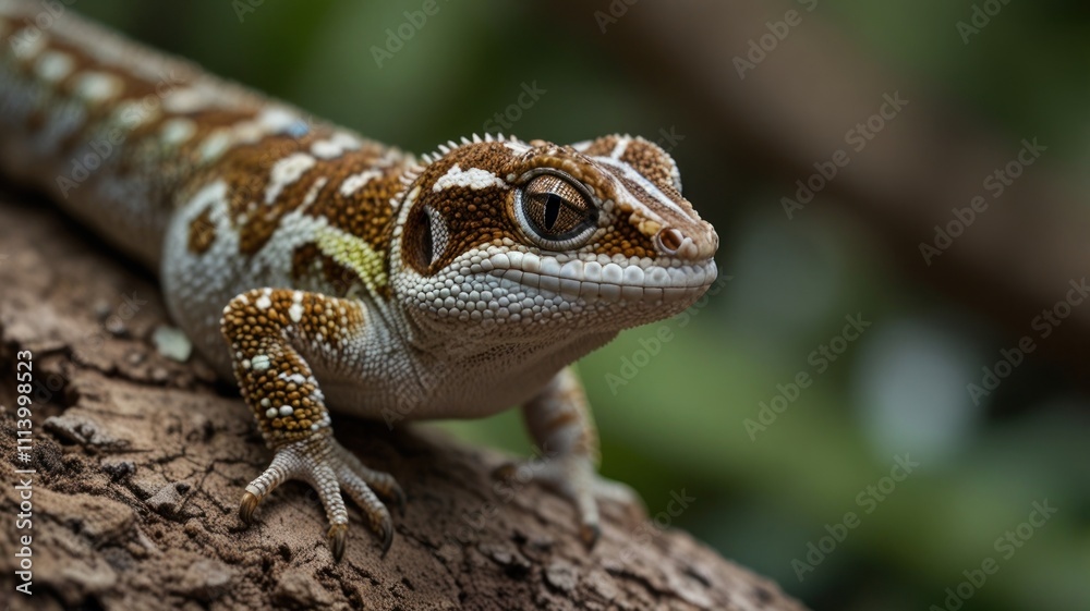 Naklejka premium Gecko Portrait