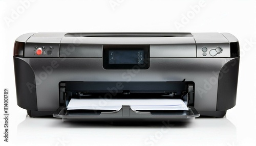 printer isolated on white background