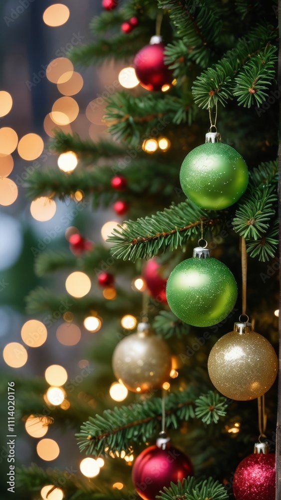 This elegant image captures the spirit of Christmas with a beautiful display of festive ornaments. The combination of white, gold, and silver ornaments, adorned with delicate snowflake patterns. This elegant image captures the spirit of Christmas with a beautiful display of festive ornaments. The combination of white, gold, and silver ornaments, adorned with delicate snowflake patterns.