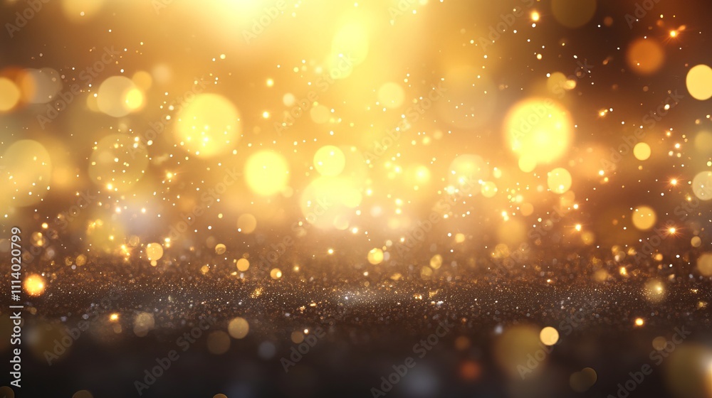 Golden candle lights create a warm and inviting atmosphere, illuminating the edges of a festive background. The blurred effect adds a touch of mystery and magic Golden candle lights create a warm and inviting atmosphere, illuminating the edges of a festive background. The blurred effect adds a touch of mystery and magic