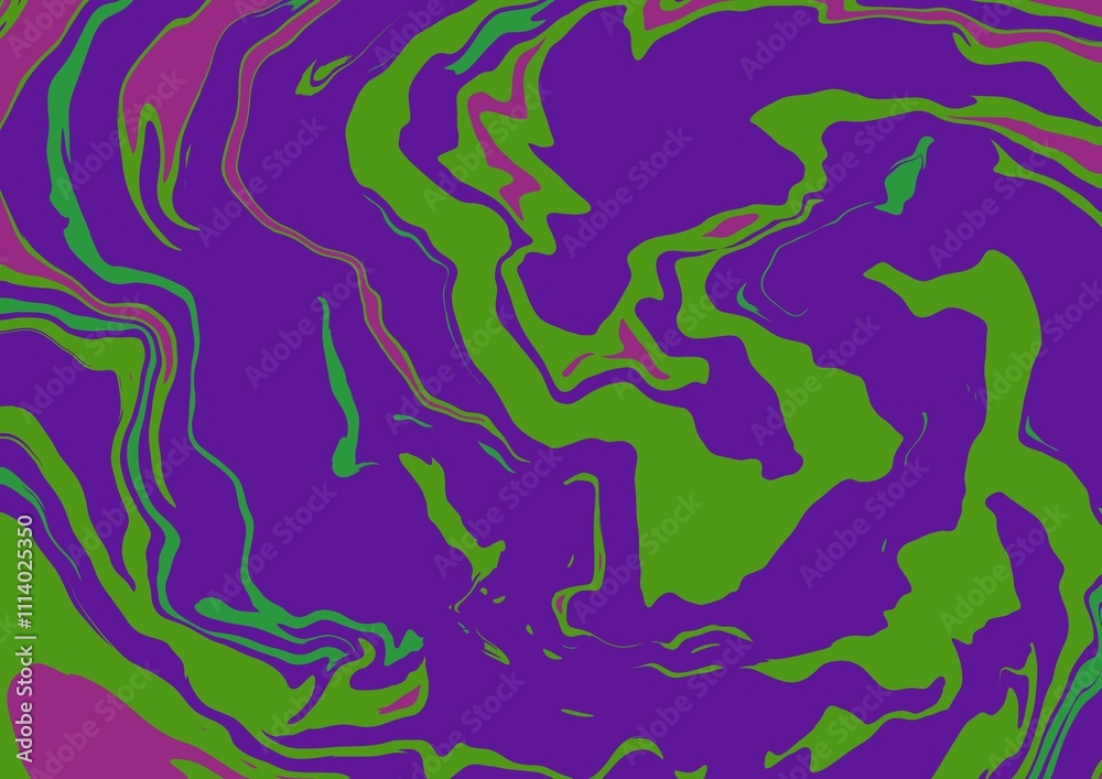 arrière plan abstrait suminagashi avec mouvement et texture liquide de couleur violet et vert arrière plan abstrait suminagashi avec mouvement et texture liquide de couleur violet et vert