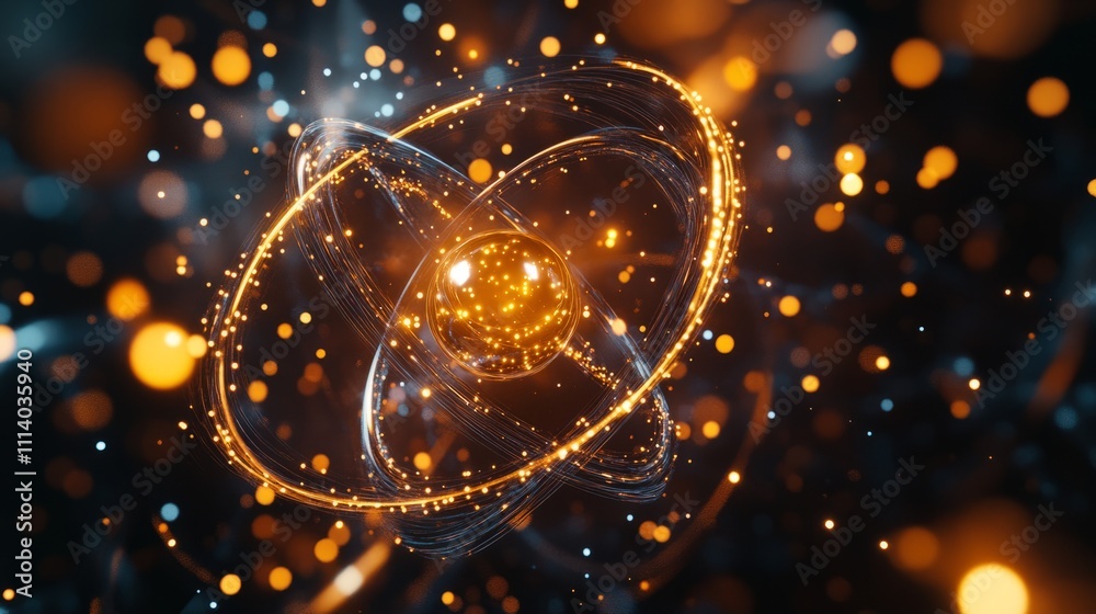 Obraz premium Science background