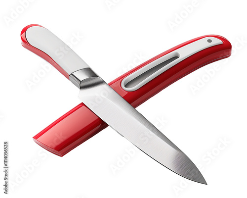 Premium Cooking Knife on Transparent Background for Precision