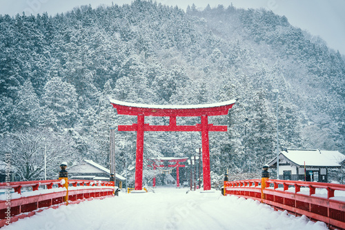 冬の神社