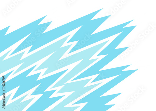 Abstract background with gradient zigzag line pattern and with some copy space area