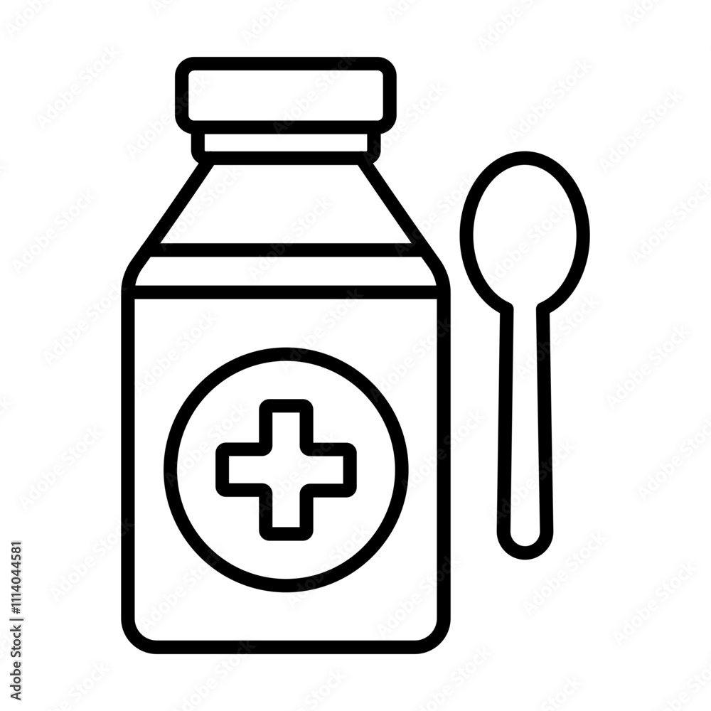 Obraz premium Syrup Icon