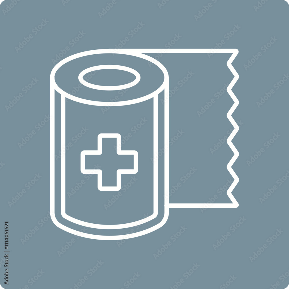 Obraz premium Bandage Icon