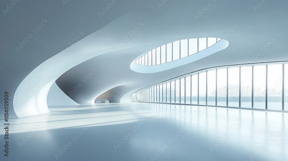 Modern Art Center Building Interior Space Modern Art Center Building Interior Space