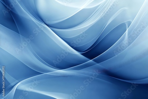 Clean and Smooth Abstract Wave Pattern in Soft Tones photo